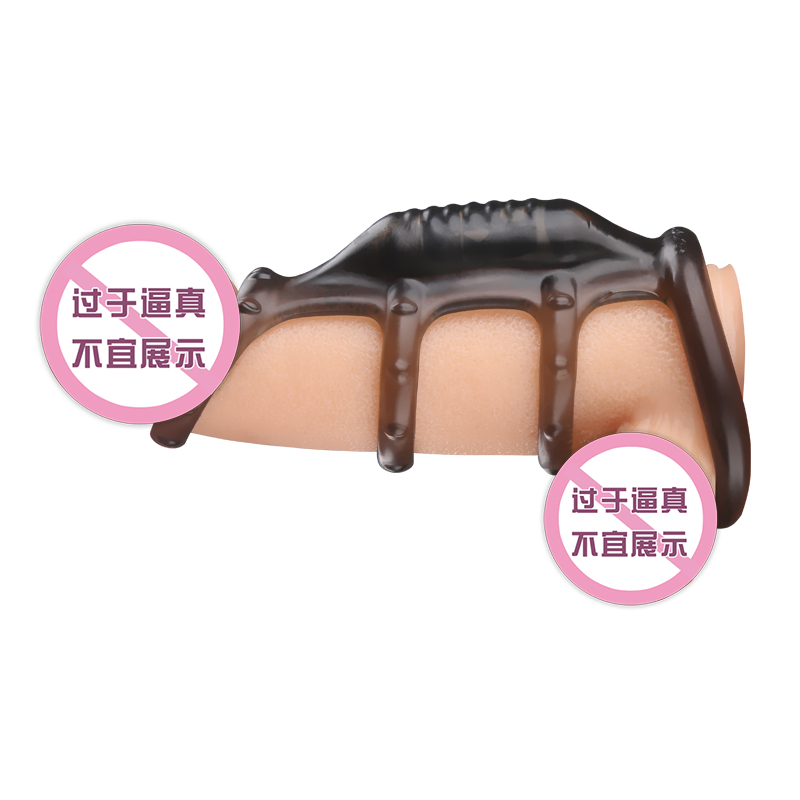 Yunman Wolf Teeth Black Crystal Shock resistant Anti Detachment Composite Ring