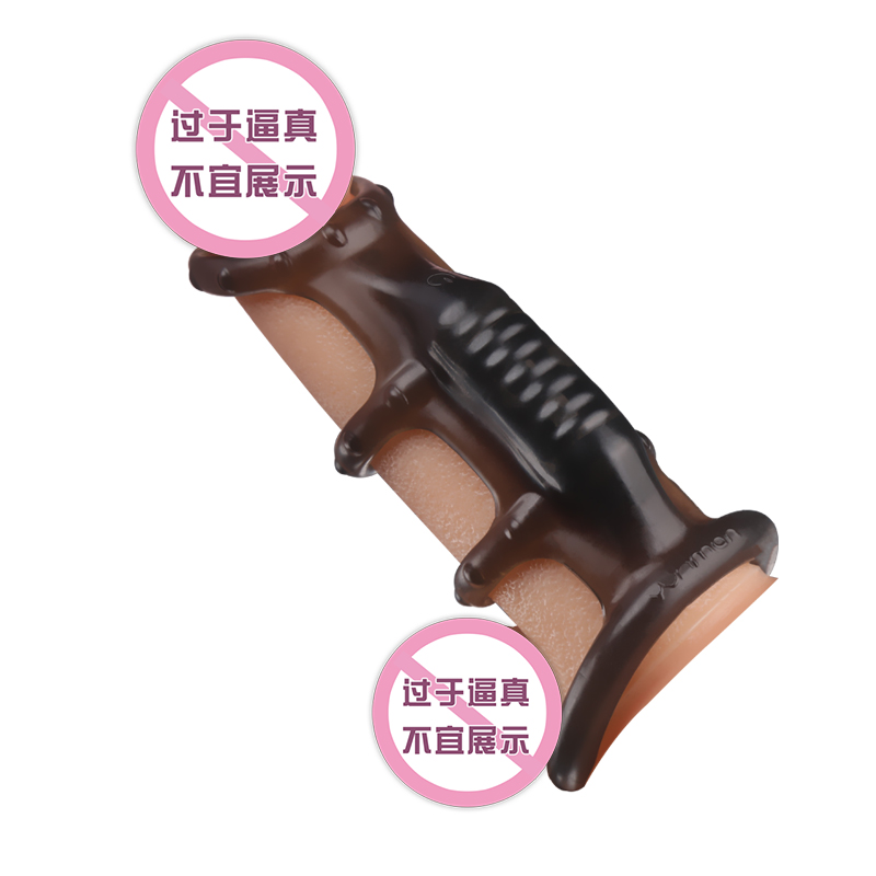 Yunman Wolf Teeth Black Crystal Shock resistant Anti Detachment Composite Ring