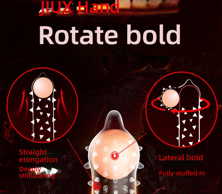 Shangpai Wolf Teeth Soft Bead Condom Set of 10