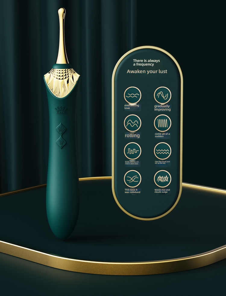 ZALO BESS High Luxury Ultrasonic Stimulation Honey Bean Instant Tide Pen