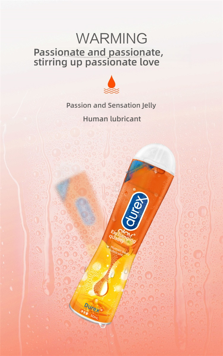 Durex Hot Sensation Pleasure Xie Qing Shuang Smooth Body Lubricant 50ml