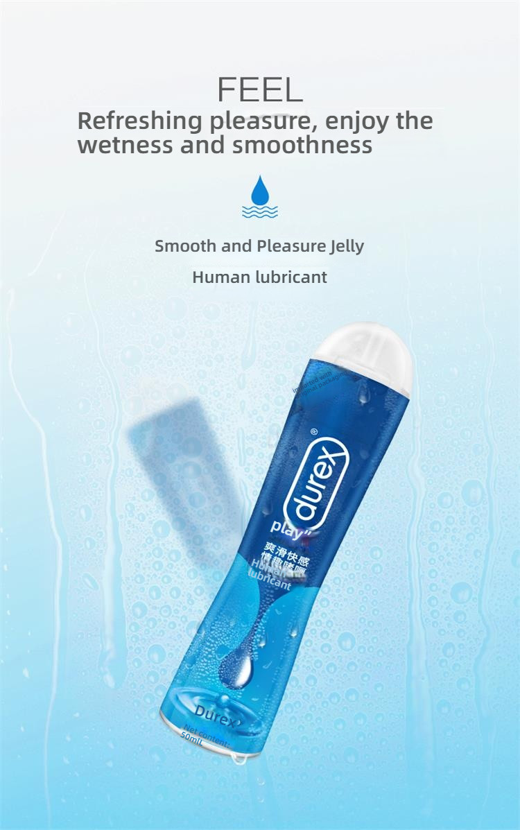 Durex Hot Sensation Pleasure Xie Qing Shuang Smooth Body Lubricant 50ml