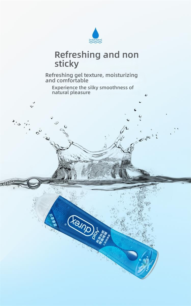 Durex Hot Sensation Pleasure Xie Qing Shuang Smooth Body Lubricant 50ml