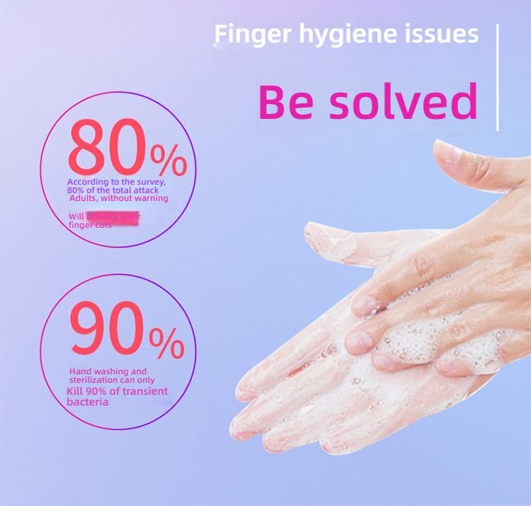 Beilile Soft Bead Finger Set, 8 pieces