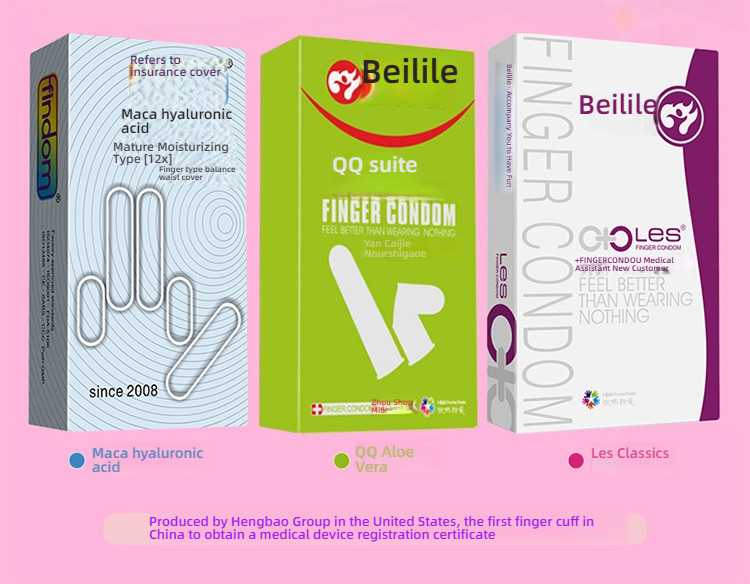 Beilile Soft Bead Finger Set, 8 pieces
