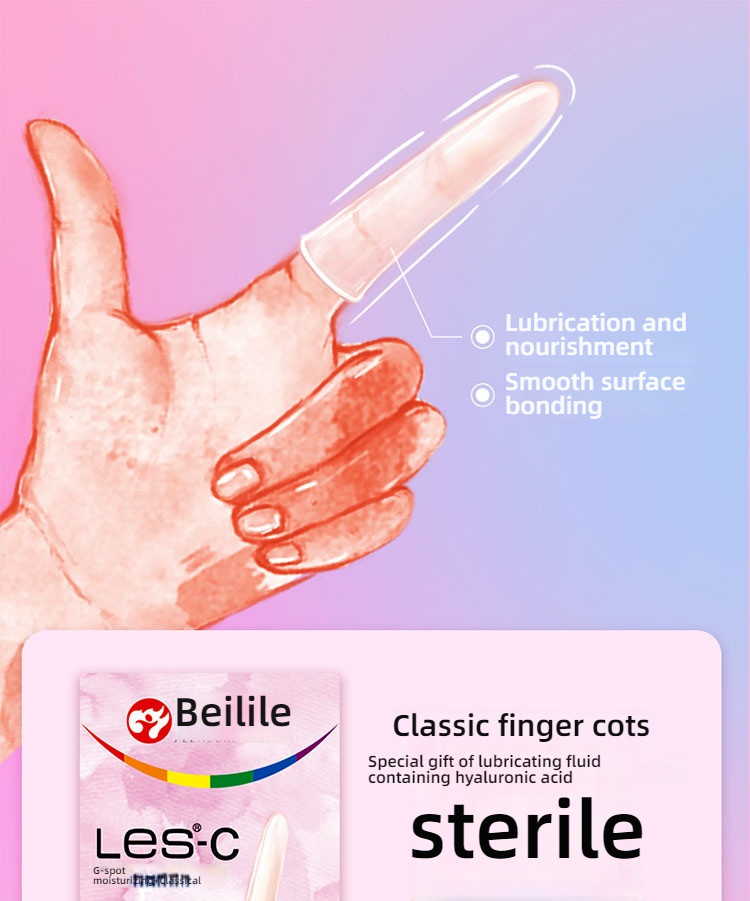 Beilile Soft Bead Finger Set, 8 pieces