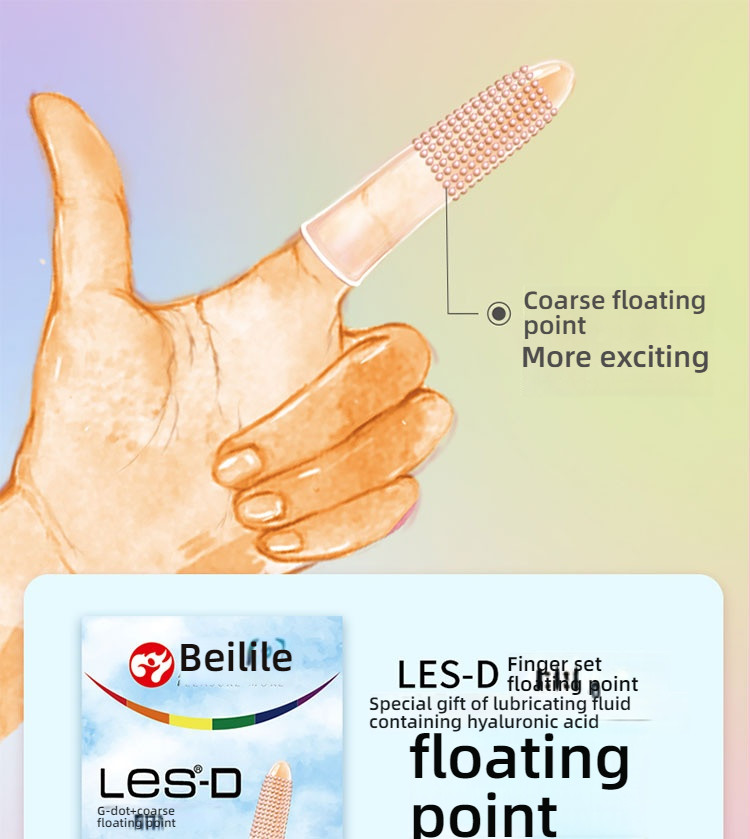Beilile Soft Bead Finger Set, 8 pieces