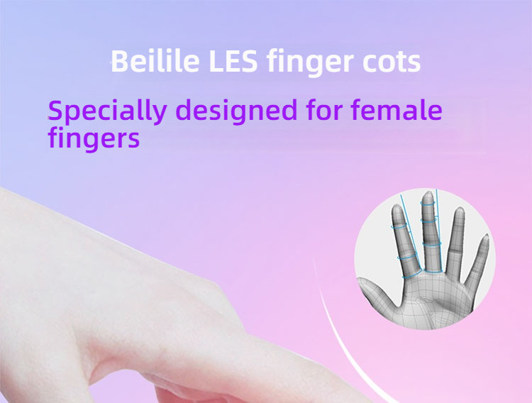 Beilile Soft Bead Finger Set, 8 pieces