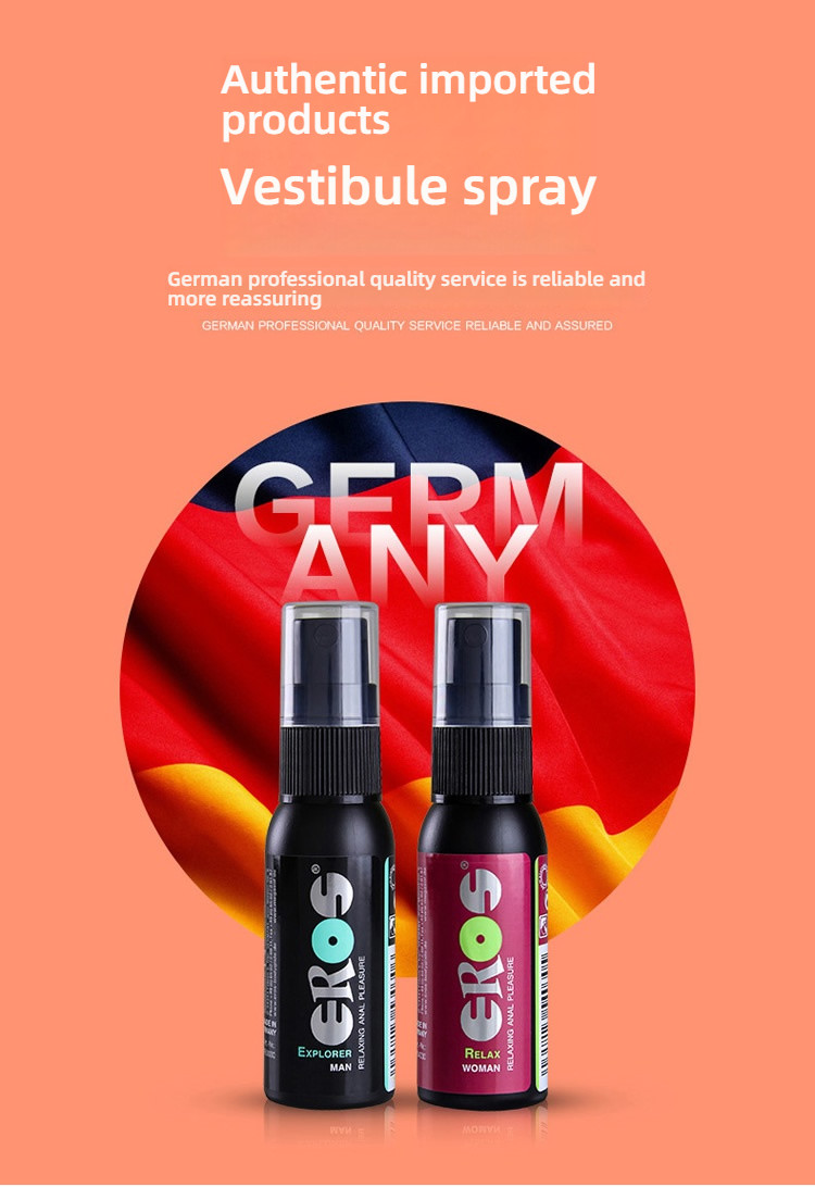 Eros Relaxed spray for men and women's backyard