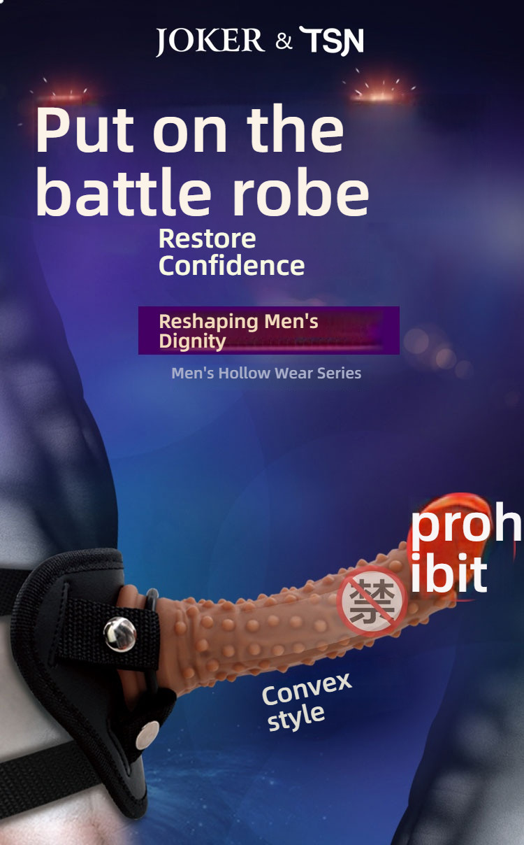 TSN convex points stimulate external penetration to increase the size of the penis sheath
