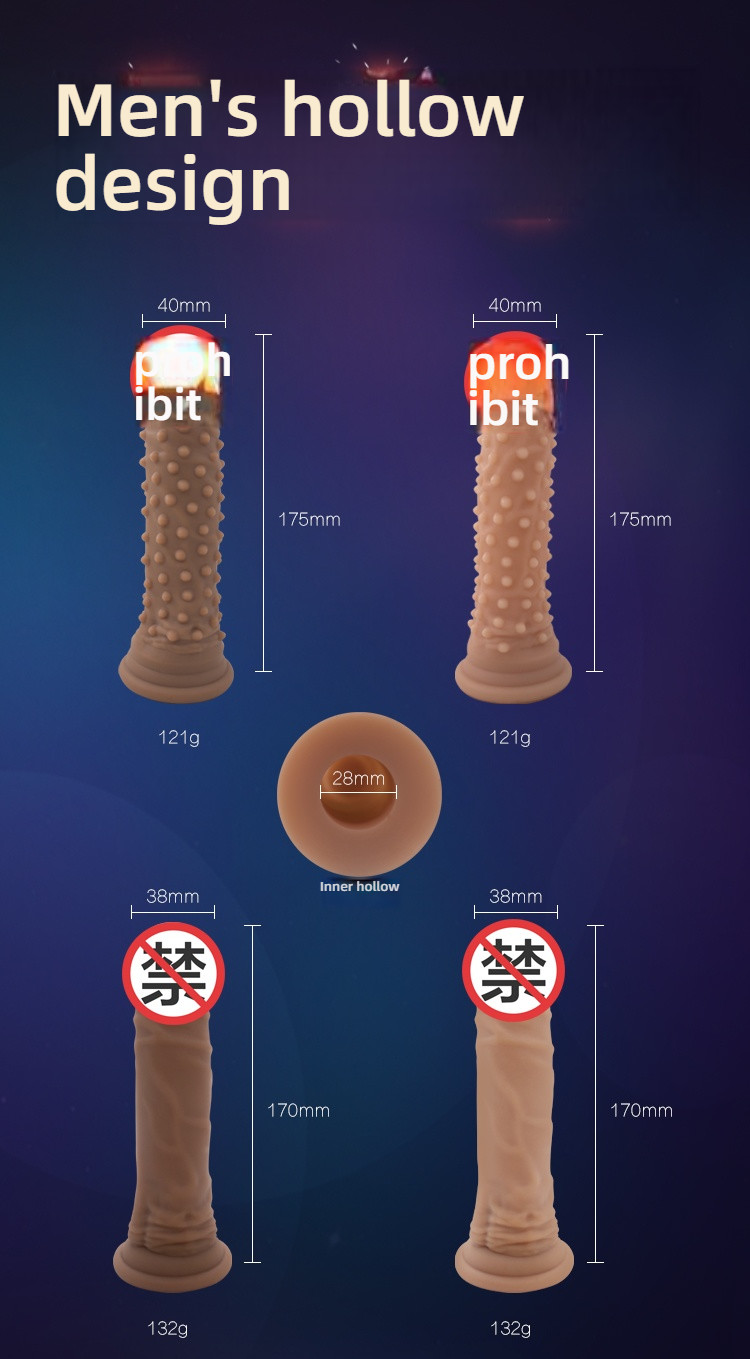 TSN convex points stimulate external penetration to increase the size of the penis sheath