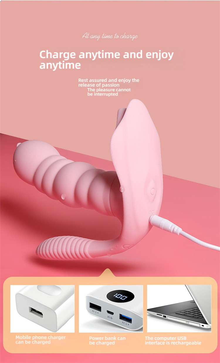 Secwell butterfly harem clitoris vagina multi-point wearing shock absorber