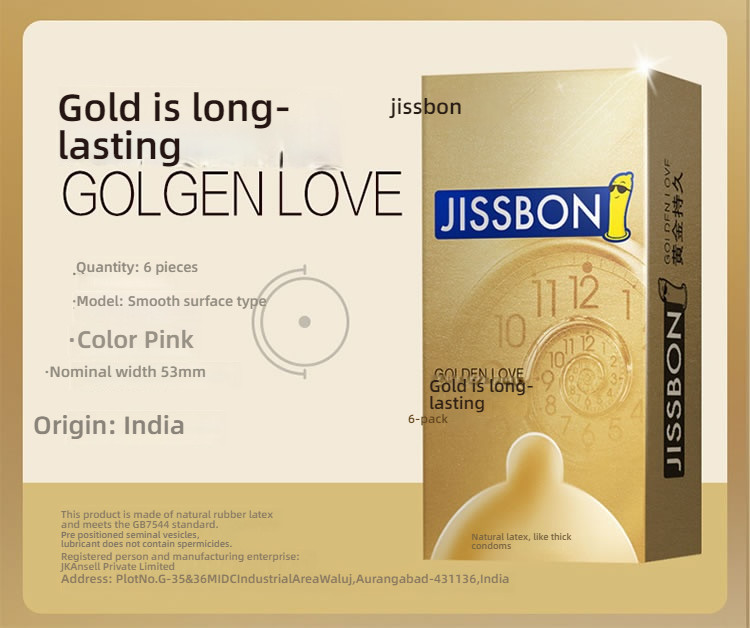 Jieshibang Gold Durable Condom