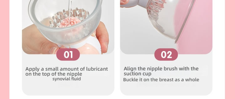 New partner breast teasing massager