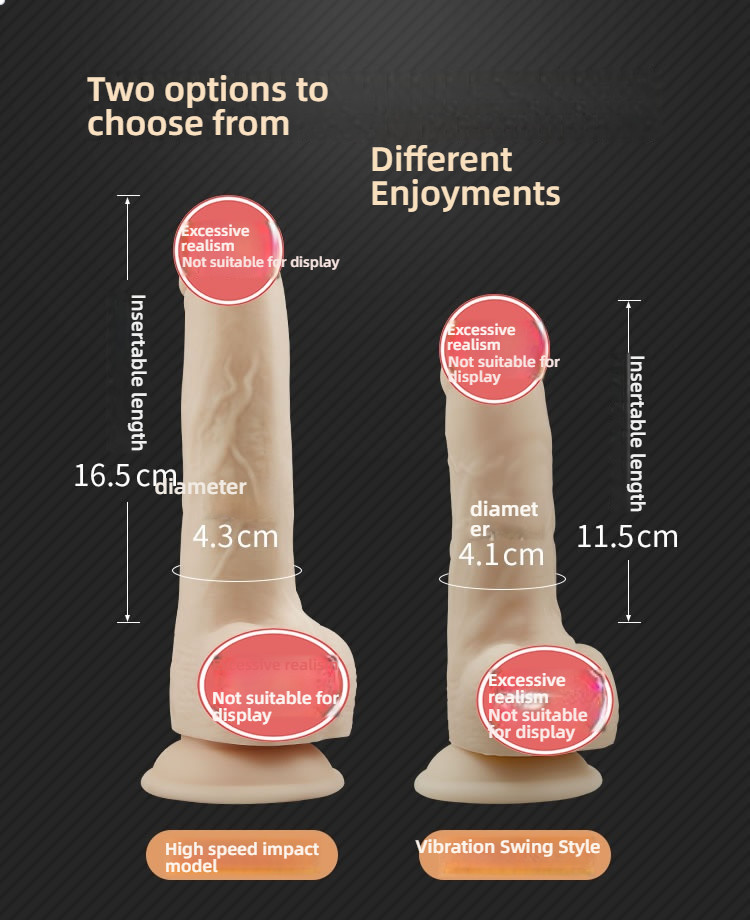 Addition: Ultra high frequency telescopic penis with a frequency of thousands of times per minute