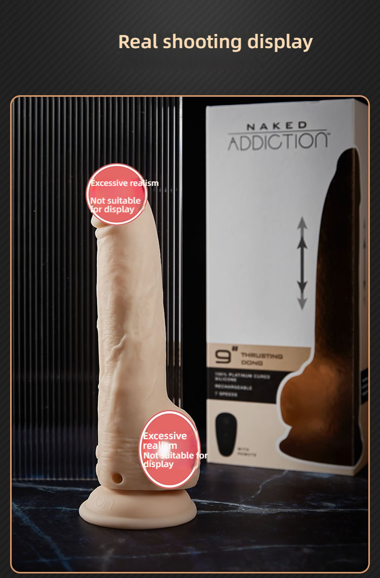 Addition: Ultra high frequency telescopic penis with a frequency of thousands of times per minute