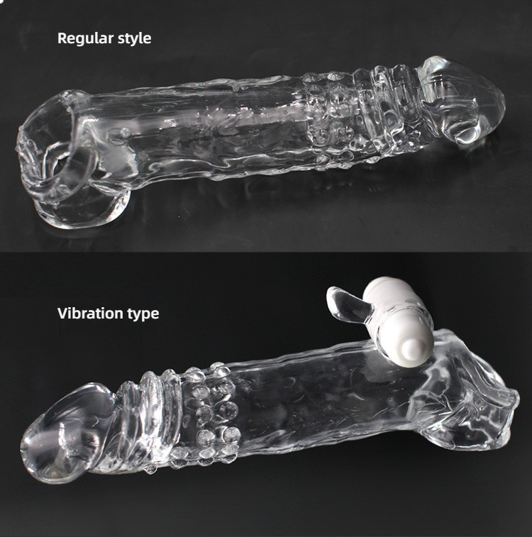Pleasing transparent solid glans with tiger braces added