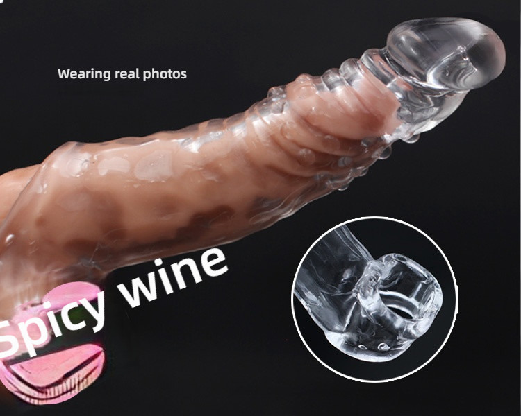 Pleasing transparent solid glans with tiger braces added