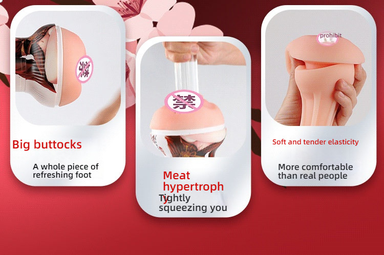 Thunder Twist Hip Squeezing Fairy (real replica of Bo Jie) Meaty Airplane Cup