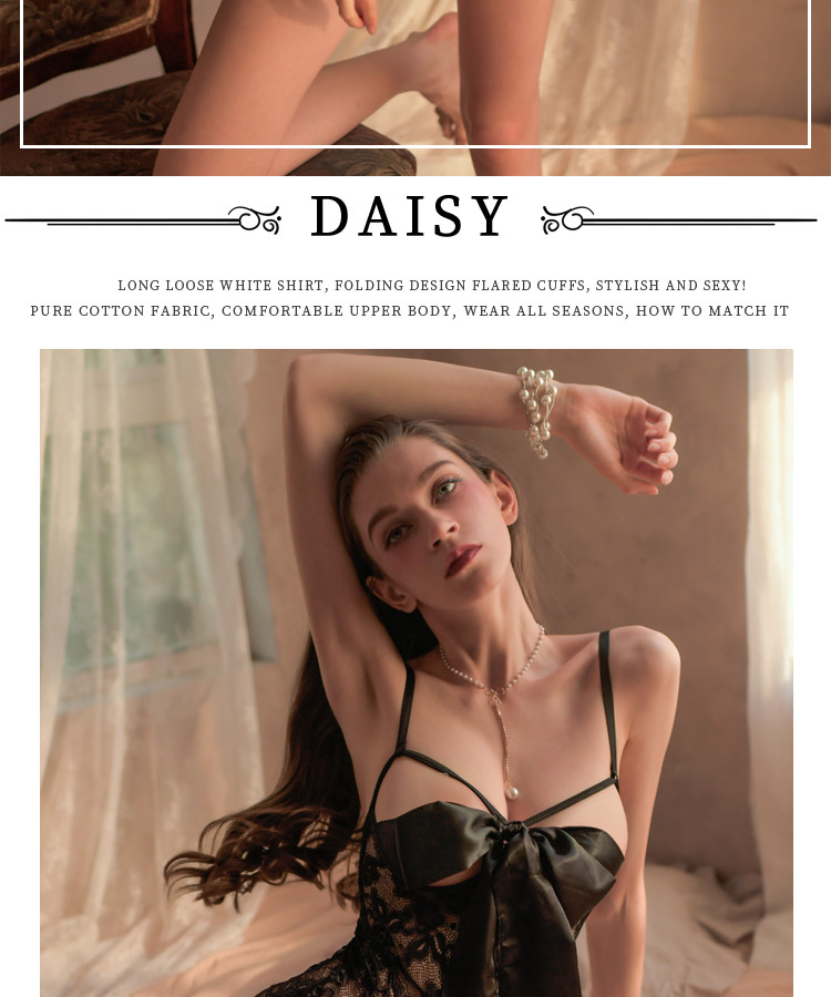 Sexy hollowed out see through butterfly bow lace lace open cut suspender jumpsuit