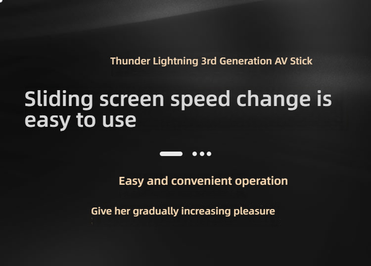 Thunder Lightning 3rd generation controller without numbness big head AV stick