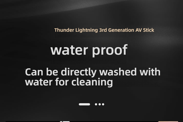 Thunder Lightning 3rd generation controller without numbness big head AV stick
