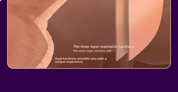 COC Bold Satisfying External Soft and Internal Hard Simulation dildo (Beginner's Caution)