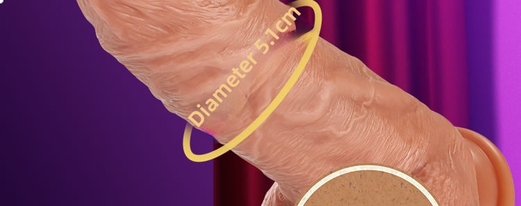 COC Bold Satisfying External Soft and Internal Hard Simulation dildo (Beginner's Caution)
