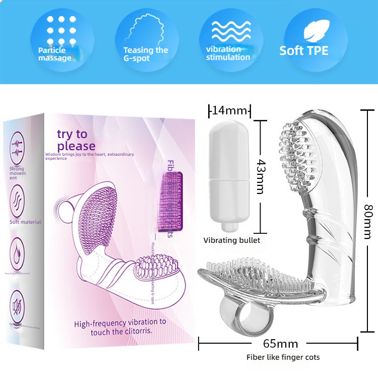 Pleasing the brush, shocking the private parts, stimulating the delicate fibers, and wanting finger cots