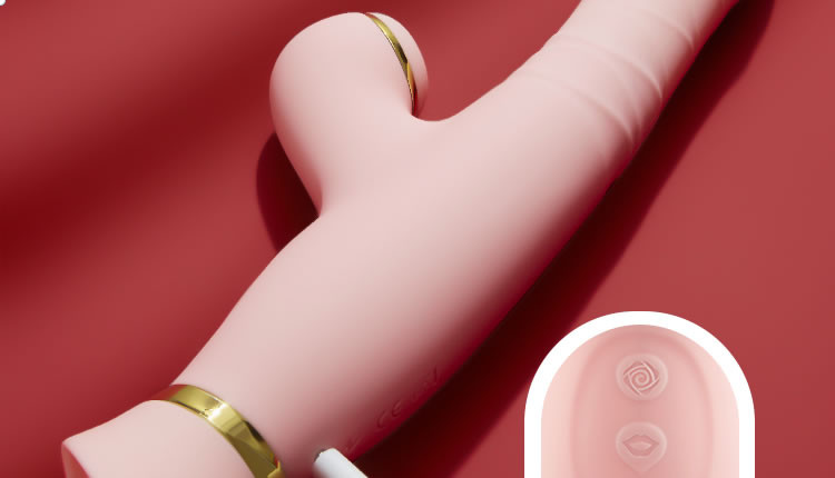 ZALO suction telescopic dancing rose shock stick