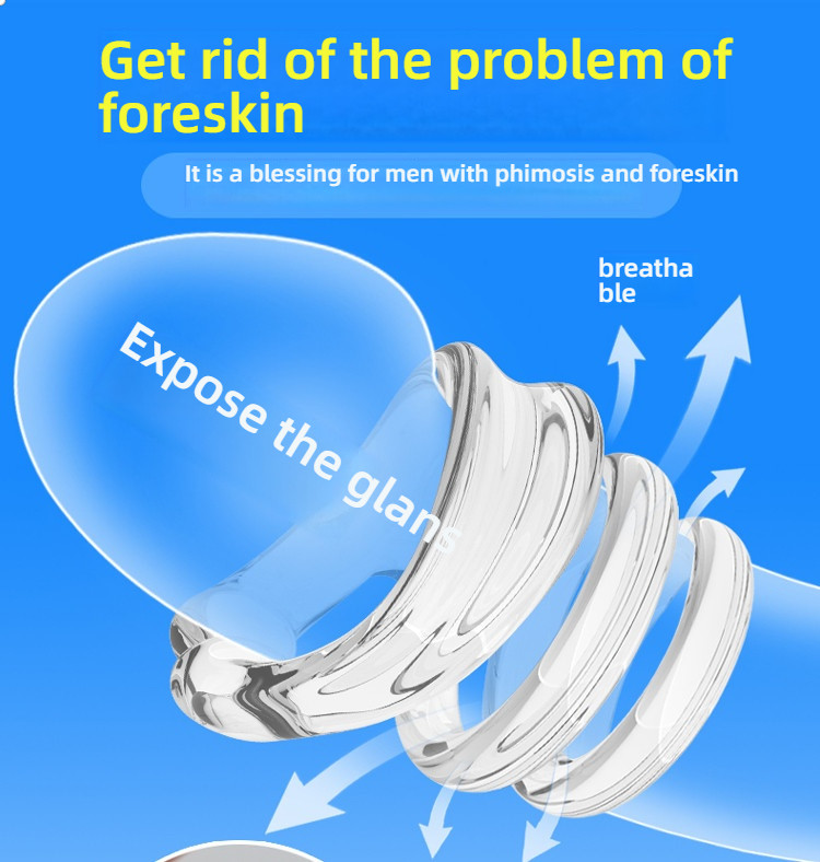 Joyful Dual Resistance Multi Effect Circumcision Ring 4-piece Set