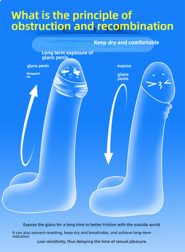 Joyful Dual Resistance Multi Effect Circumcision Ring 4-piece Set
