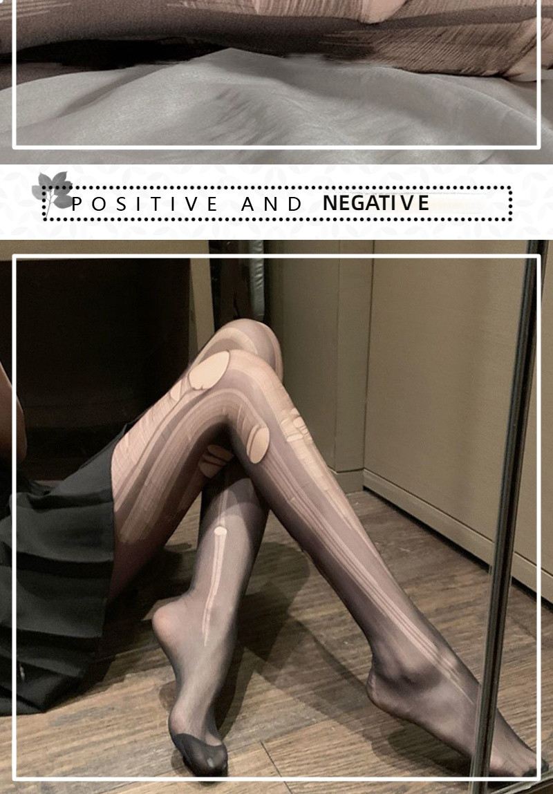 Easy to tear stockings have a unique charm and a sense of rupture