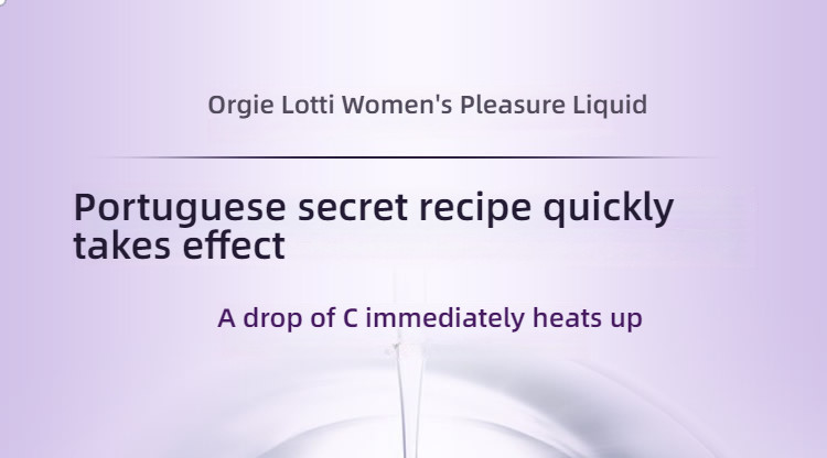 Orgie Portugal imported Lotti Women's Pleasure Liquid 30ml