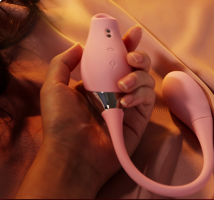 Love the World Doudou Joyful Sucking Double Headed Shock Device
