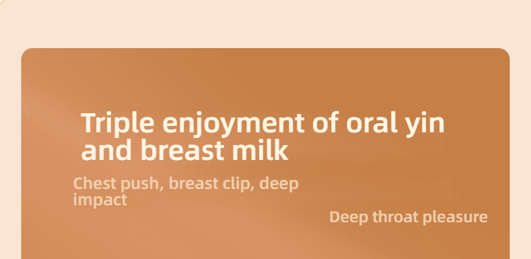 COC Oral Milk Yin Triple Cross Deep Throat Experience 36D Jelly Milk