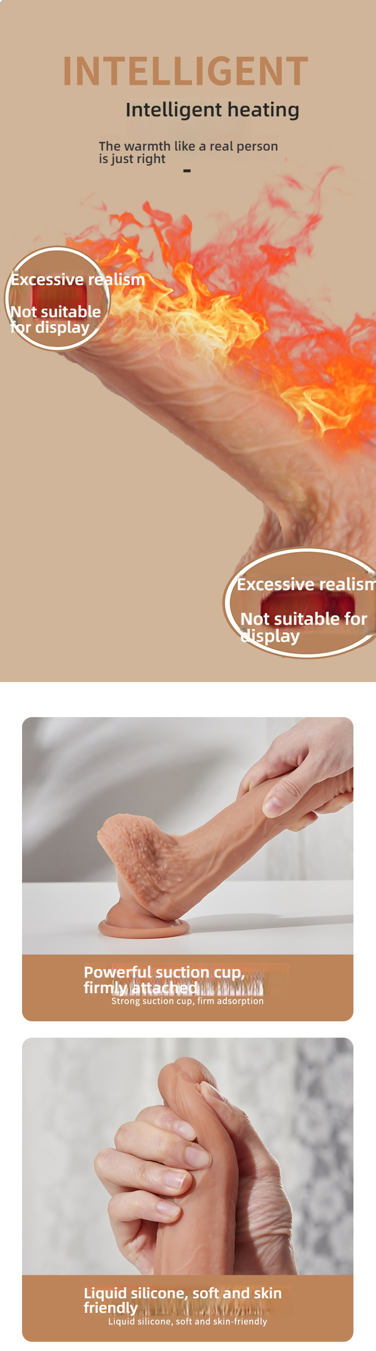 COC Female Masturbation Simulation dildo