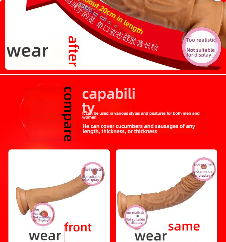 Yunman Penis Simulation Extended Sleeve