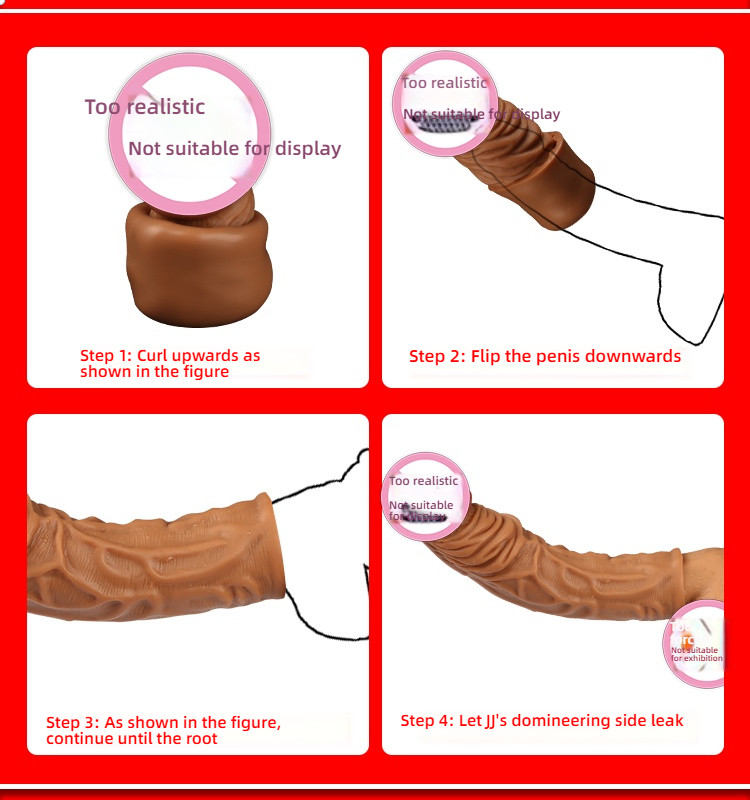 Yunman Penis Simulation Extended Sleeve