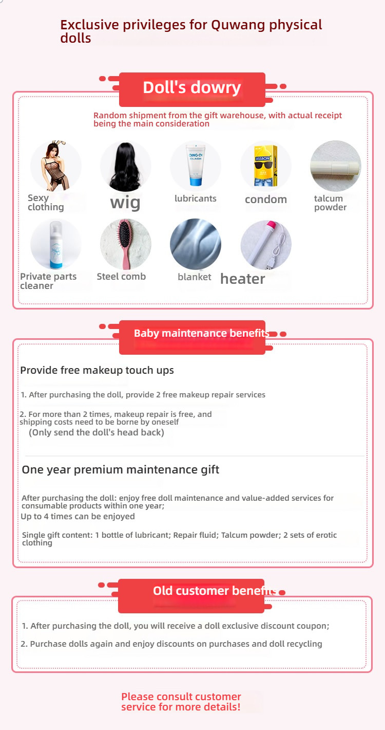 Wonani Full Breasted Solid Doll 138cm