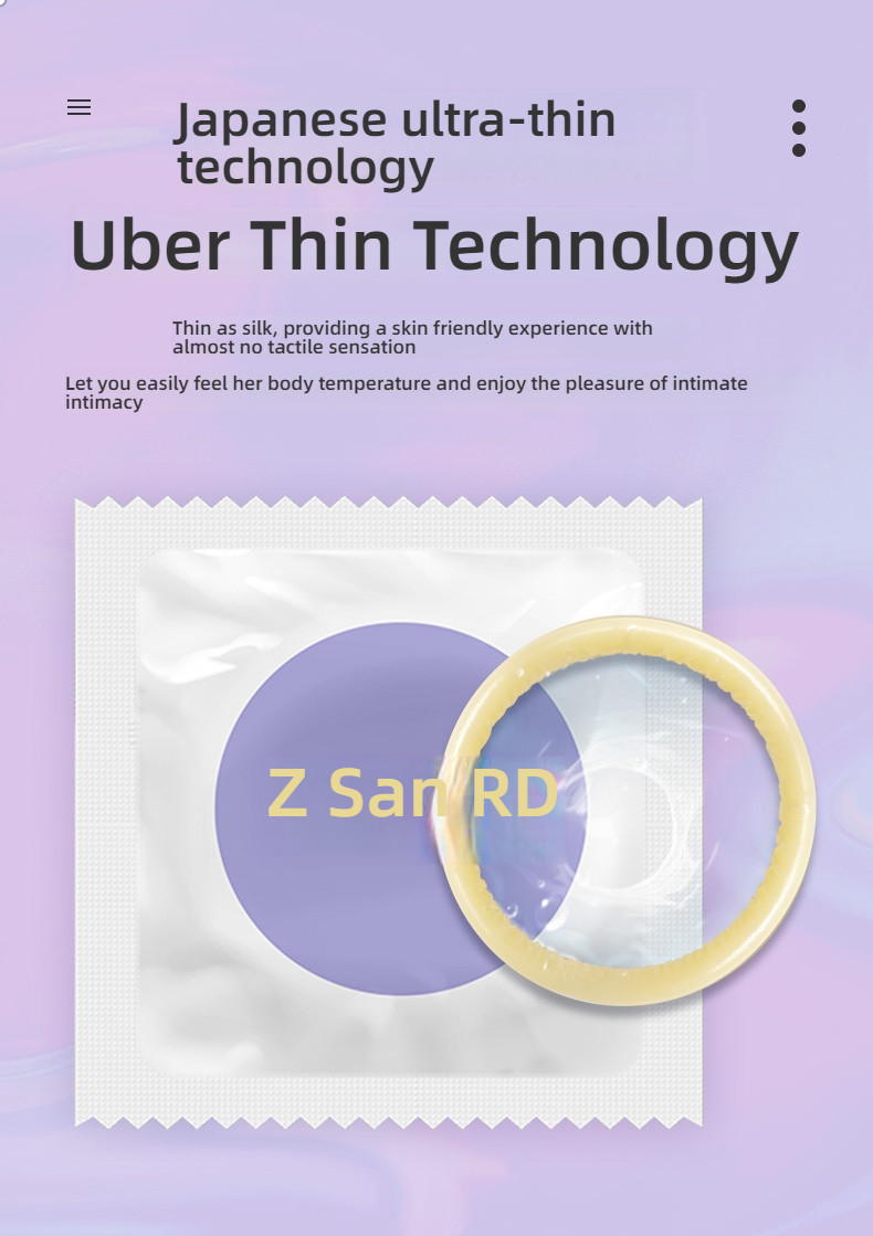 ZERO Zero Sensitivity Ultra Thin Tight Series Condoms from Jieshibang, 12 Pack