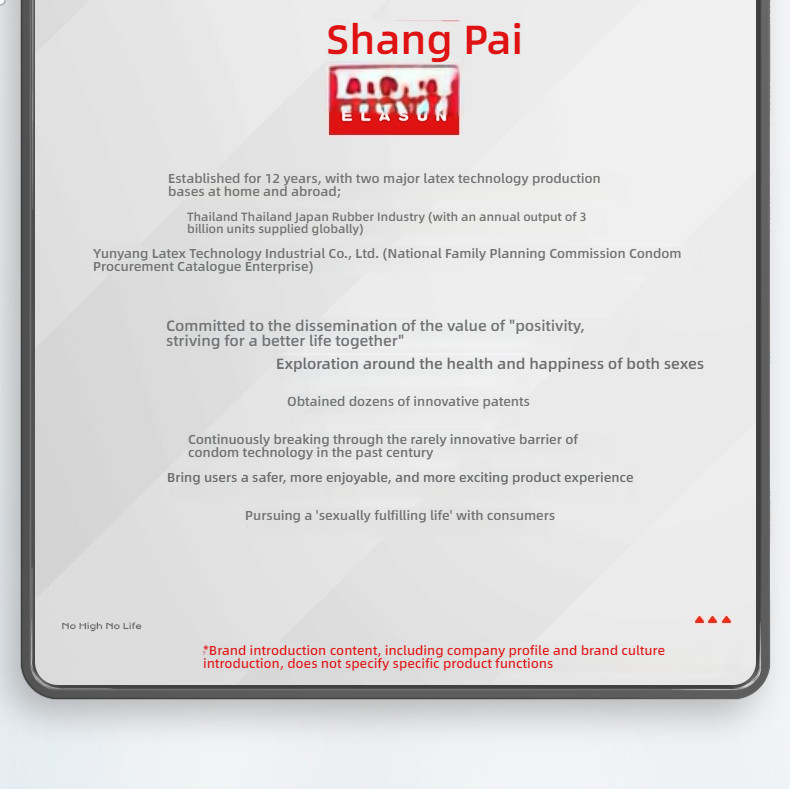 Shangpai Queen Returns with 12 Condoms Set
