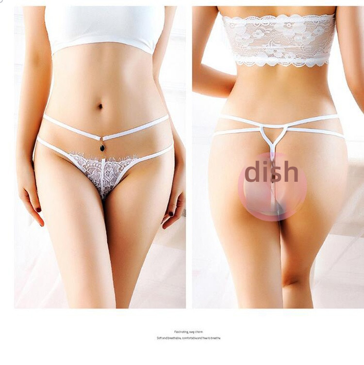 Stacy lace diamond hollow out fun underwear