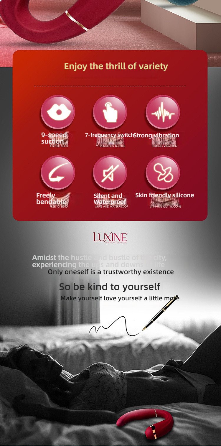 Luxine MY-G Rapid Buckling Suction Massager