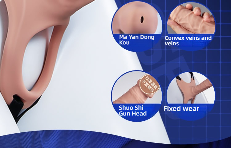 Aiya Physics enlarges and thickens, wearing a penis