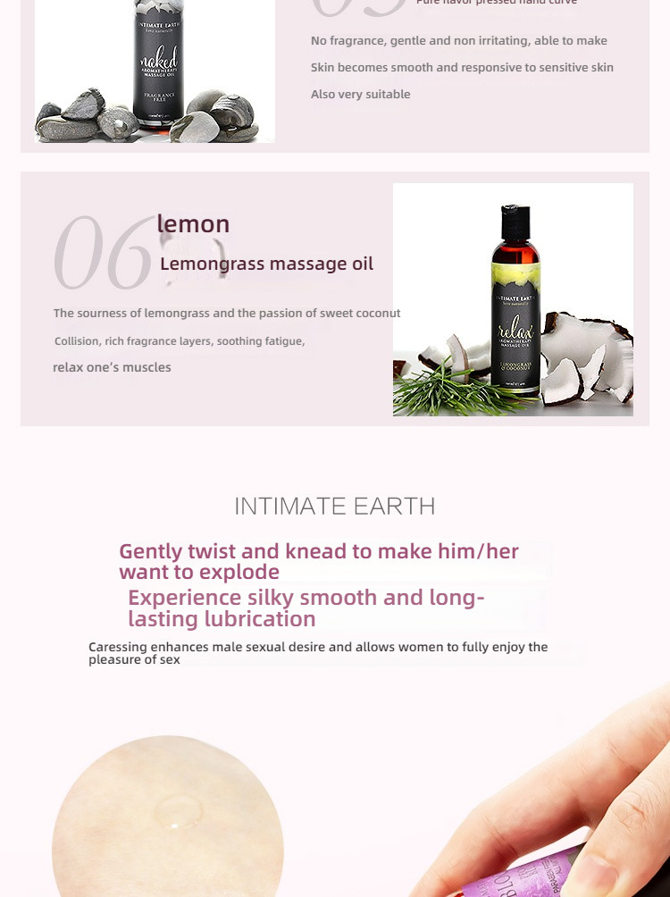 Intimate Earth Passion Awakens Grapefruit Nasal Spray Massage Oil 120ml