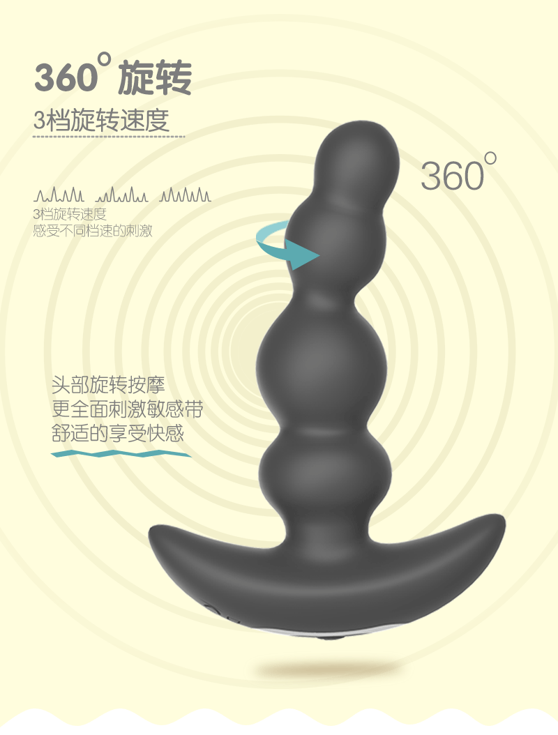 Luke twists and shakes the anal plug, stimulates the movement of the clasp