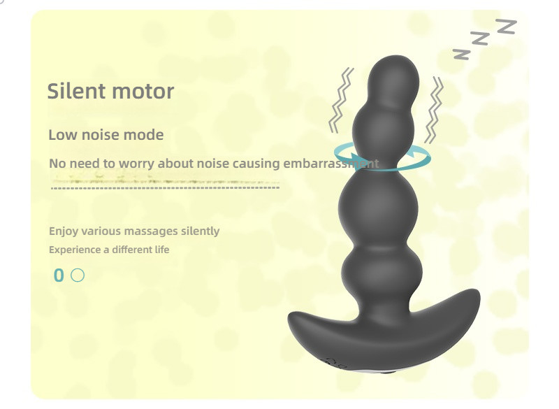 Luke twists and shakes the anal plug, stimulates the movement of the clasp