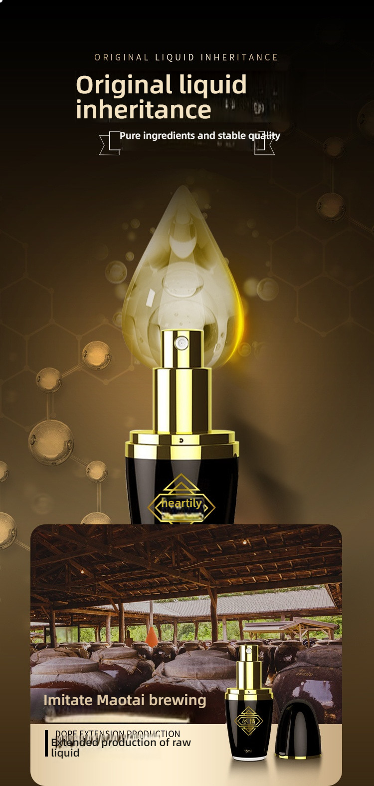 Indulge in men's high-end external antibacterial spray 15ml