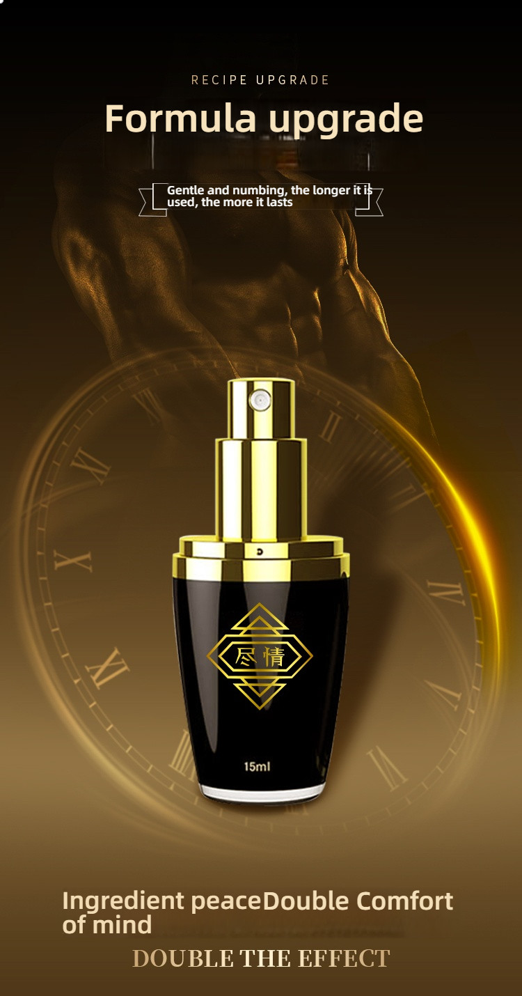 Indulge in men's high-end external antibacterial spray 15ml